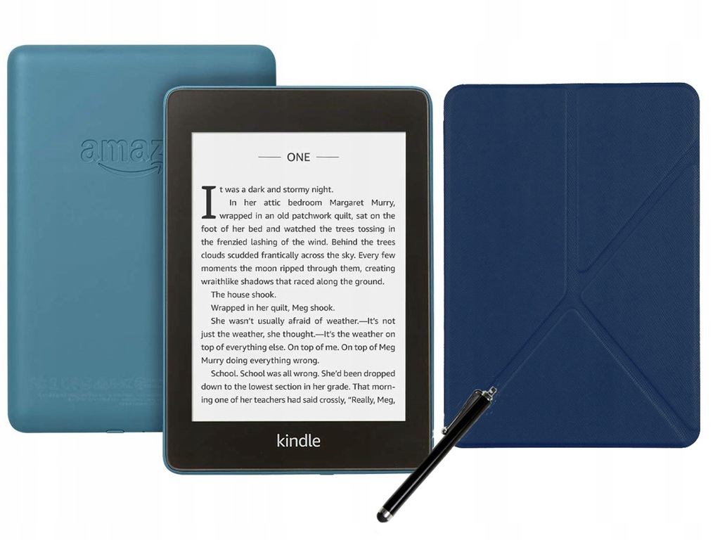 Amazon Kindle Paperwhite 4 8GB Blue +ETUI +GRATISY