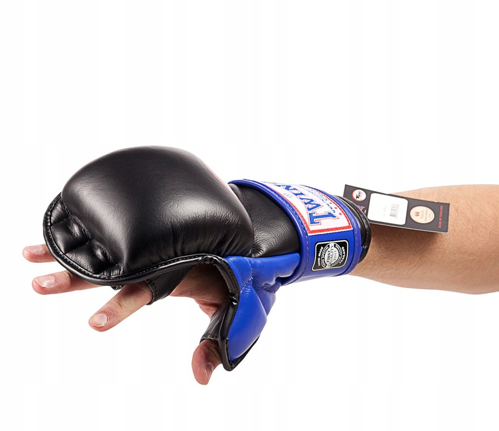 RĘKAWICE MMA TWINS SPECIAL GGL-1 (black/blue) - XL