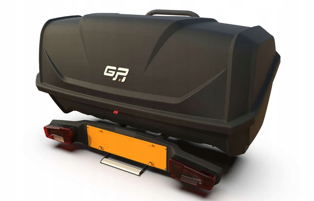 BAGAŻNIK ROWEROWY NA 4 ROWERY PERUZZO COMO 4 +GP BOX 340L