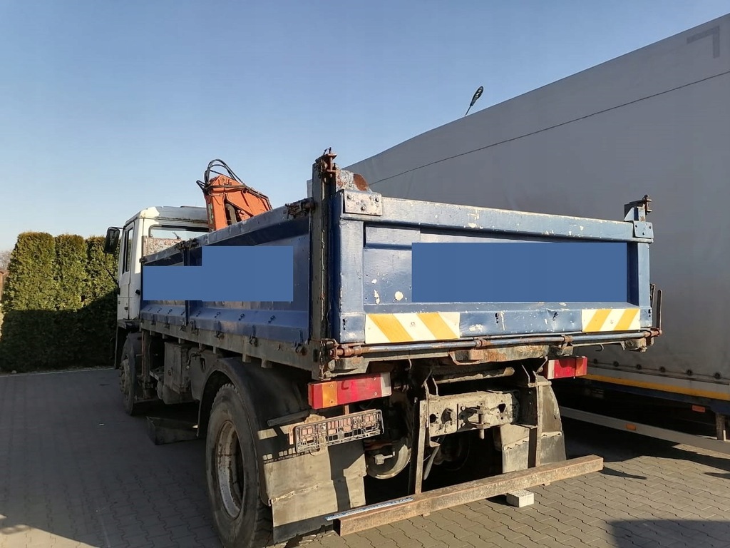 Kiper Wywrotka Wywrot 3stronny Paka Siłownik