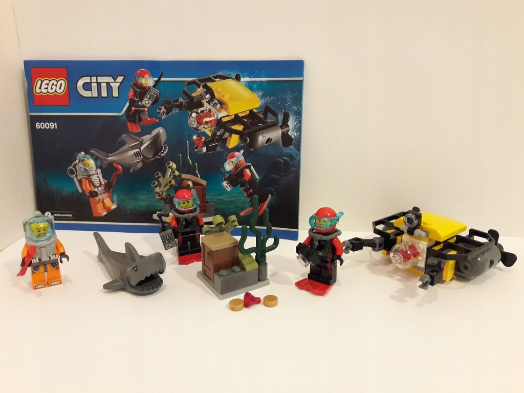 LEGO City 60091 Podwodny świat - zestaw startowy - 9390388571 ...