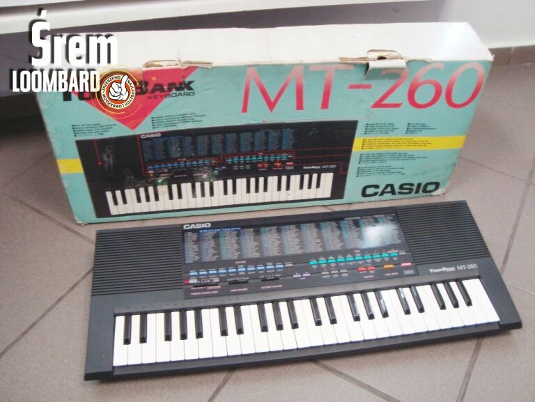 Casio mt 260 hotsell