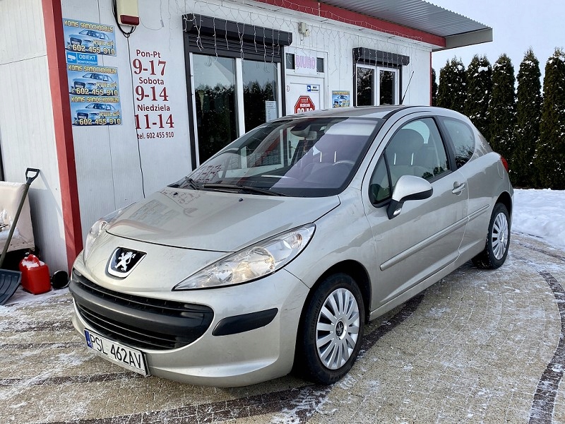 Peugeot 207 1.4 benzyna klimatronic tempomat