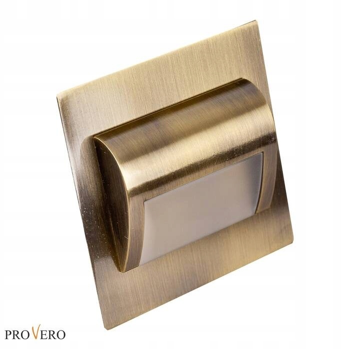 Oprawa schodowa DECORUS 9 LED mosiądz