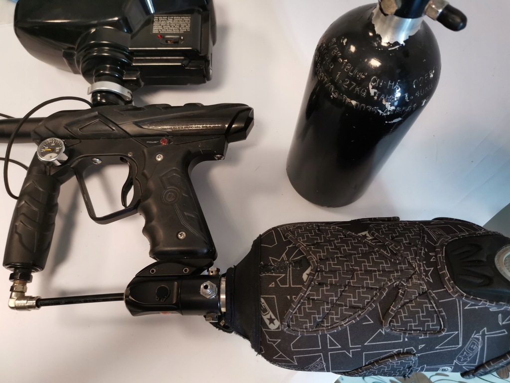 Zestaw Paintball Marker SP ION XE Loader KOMPLET ! 9733582984