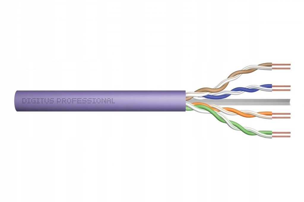 Kabel teleinformatyczny instalacyjny kat.6, U/UTP,