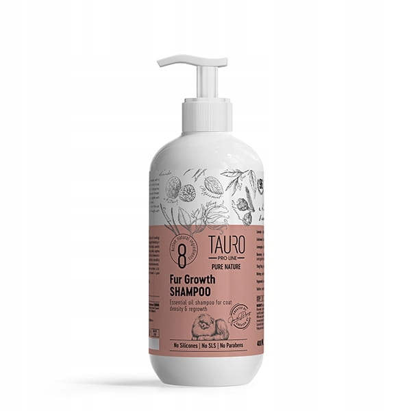 TPL Pure Nature Fur Growth szampon porost sierści 400 ml