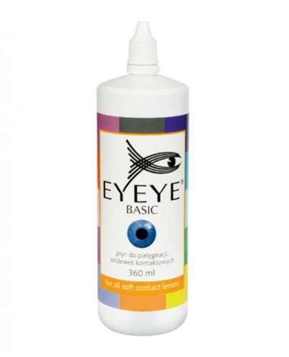 EYEYE BASIC PŁYN DO SOCZEWEK 360 ml APTEKA