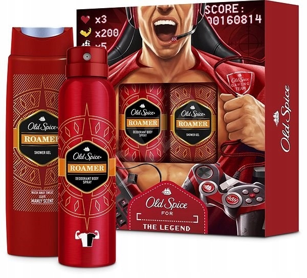 Old Spice Roamer Zestaw prezentowy dezodorant+żel