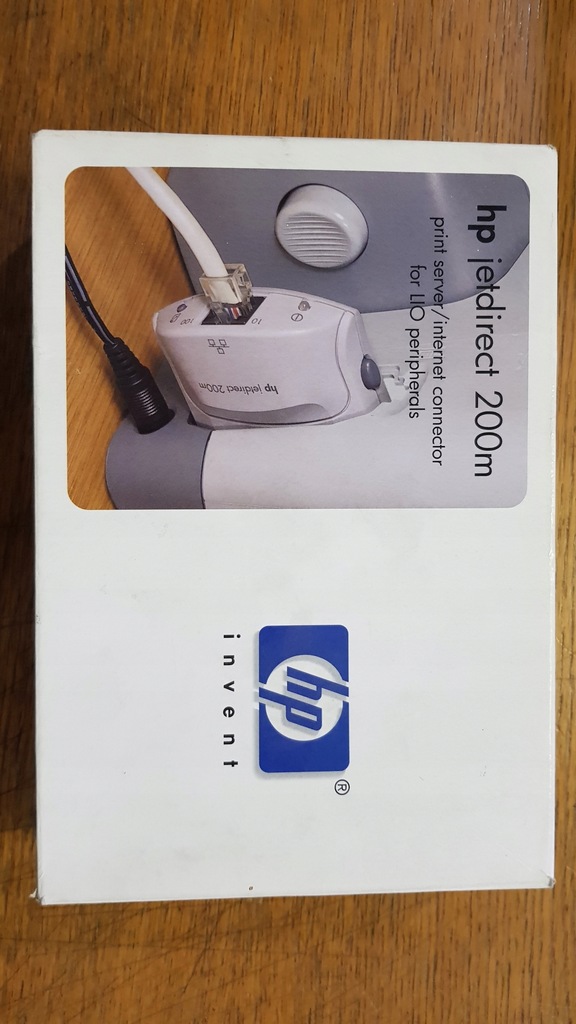PRINT SERVER HP JETDIRECT 200m 100Mbit J6039C 13170426200 oficjalne