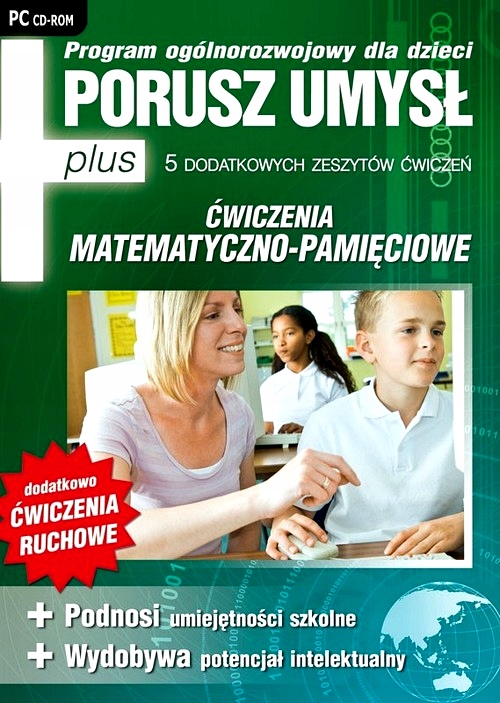 PORUSZ UMYSŁ PLUS ĆWICZENIA MATEMATYCZNO-PAMIĘCIOWE