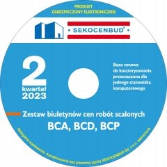 Sekocenbud Biuletyny Scalone BCA, BCD 2 kw 2023 cd