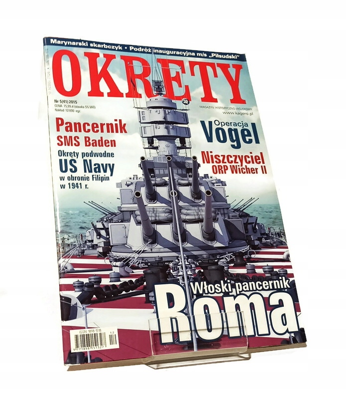 OKRĘTY MAGAZYN 5(41) 2015 WŁOSKI PANCERNIK ROMA