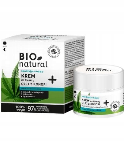 Ideepharm BIO natural krem nawilżająco-kojący