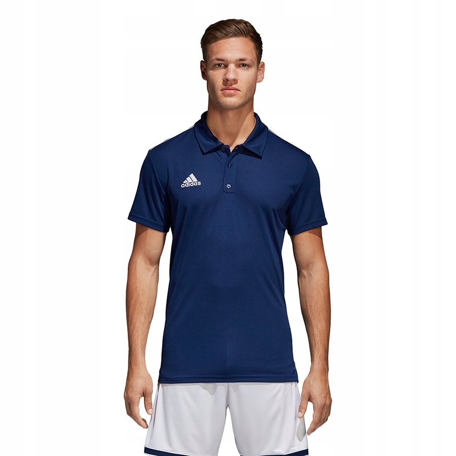 Koszulka adidas CORE 18 Polo CV3589 S granatowy!