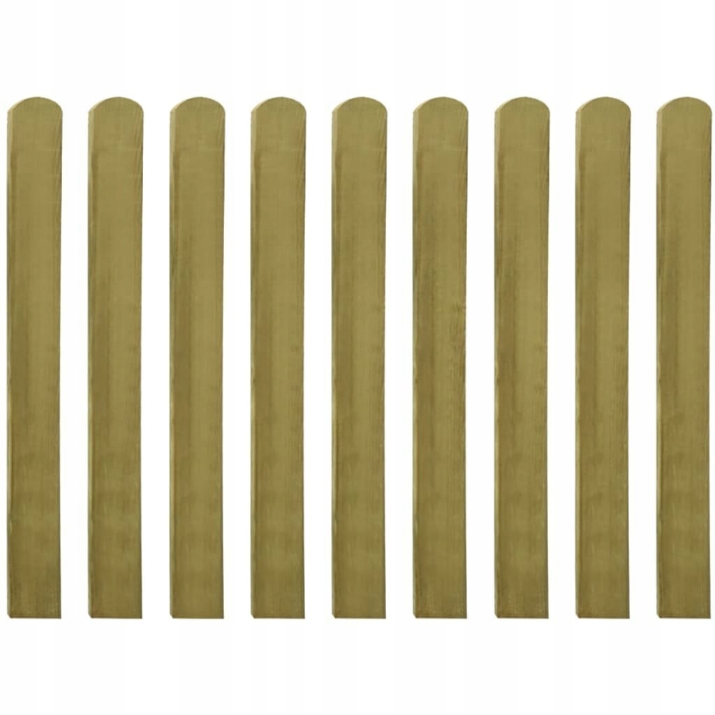 30 impregnowanych sztachet, 100 cm, drewno FSC