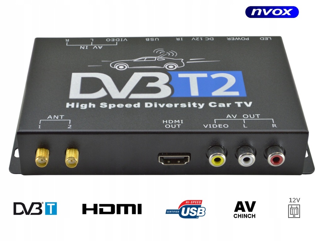 Купить Цифровой автомобильный тюнер DVB-T MPEG 2/4 USB HDMI: отзывы, фото, характеристики в интерне-магазине Aredi.ru