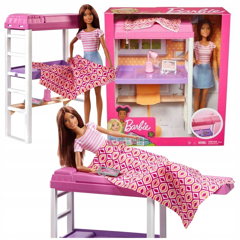 Купить Набор мебели для спальни куклы Барби Mattel: отзывы, фото, характеристики в интерне-магазине Aredi.ru