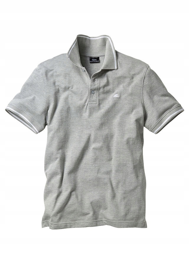 Shirt polo szary 44/46 (S) 977014 bonprix