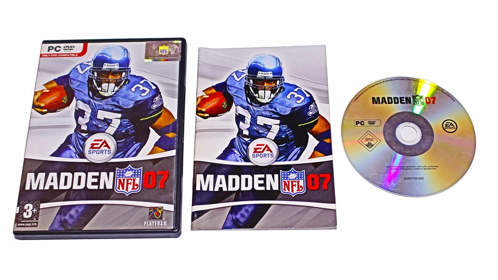 MADDEN NFL 07 PREMIEROWE BOX ENG PC