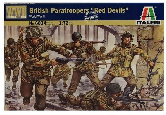 Купить Британские десантники RED DEVILS 1/72 Italeri 6034: отзывы, фото, характеристики в интерне-магазине Aredi.ru