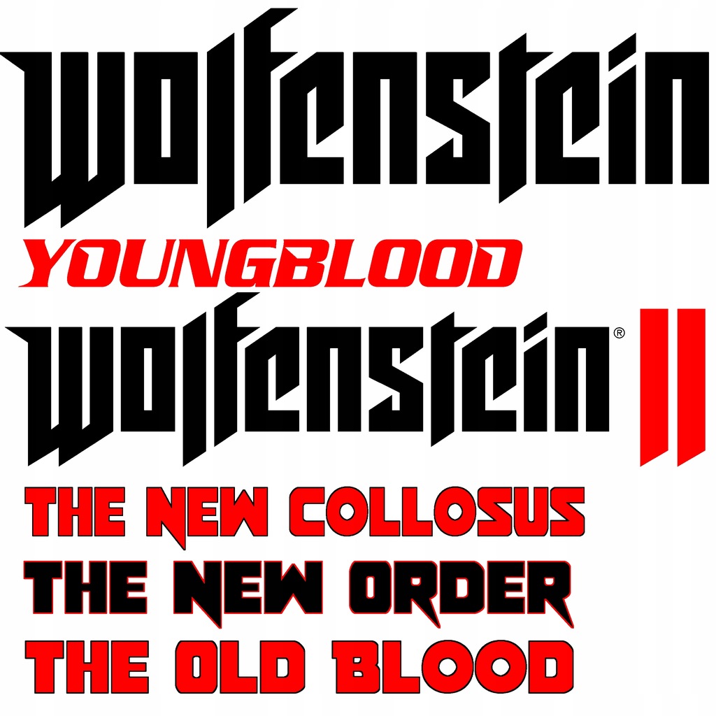 WOLFENSTEIN II 2 THE NEW COLOSSUS + WOLFENSTEIN 3D