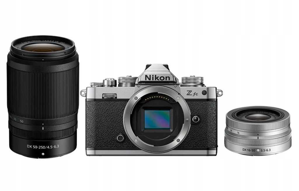 Nikon Z fc + 16-50 VR + 50-250 VR-kit Bezlusterkowiec 20,9 MP CMOS 5568 x 3