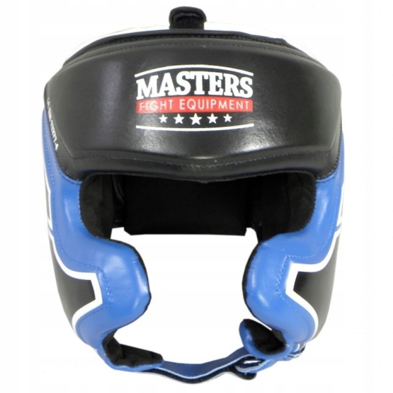 Kask bokserski Masters skórzany sparingowy KSS-TECH 023069-02M M+czerwony