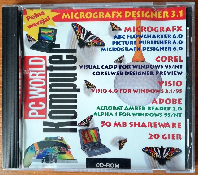 PC WORLD KOMPUTER - CD wrzesień 1996