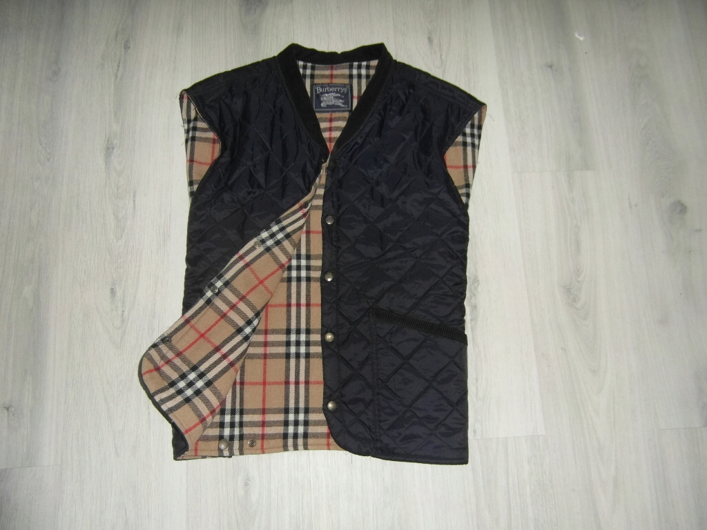 BURBERRY_MEN_MĘSKA KAMIZELKA PIKOWANA_XL/2XL