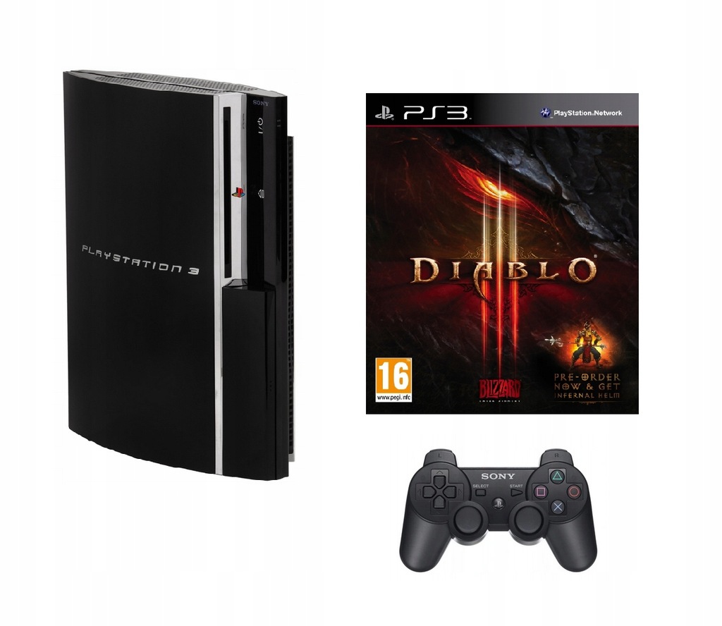 PS3 PlayStation 3 Diablo Pad Bezprzewodowy