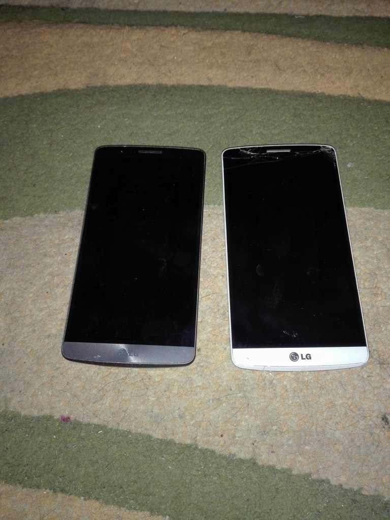 2x LG G3 D855 2 smartfony (Uszkodzony) ZESTAW 2szt