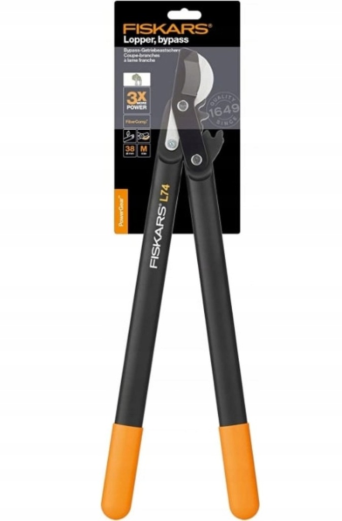 Sekator ręczny FISKARS PowerGear L74 nożycowy - 12203717478 - oficjalne ...