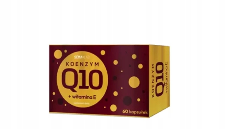 SEMA LAB KOENZYM Q10 + WITAMINA E, 60 KAPSUŁEK