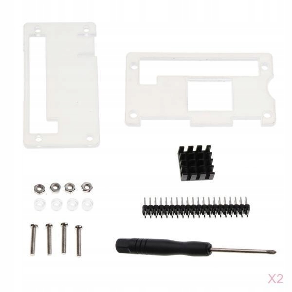 2Set 4in1 Acrylic Case Shell Protection Box compatible with