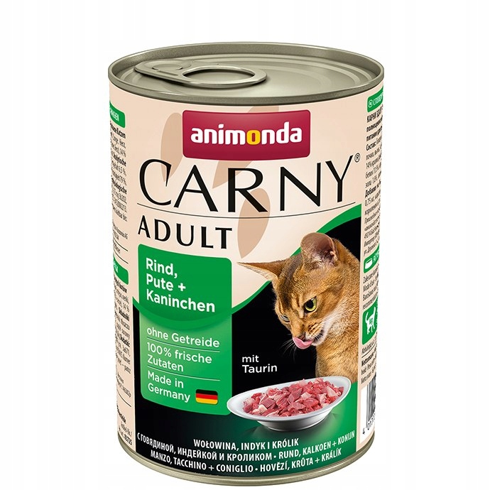 ANIMONDA Carny Adult puszka wołowina indyk i króli