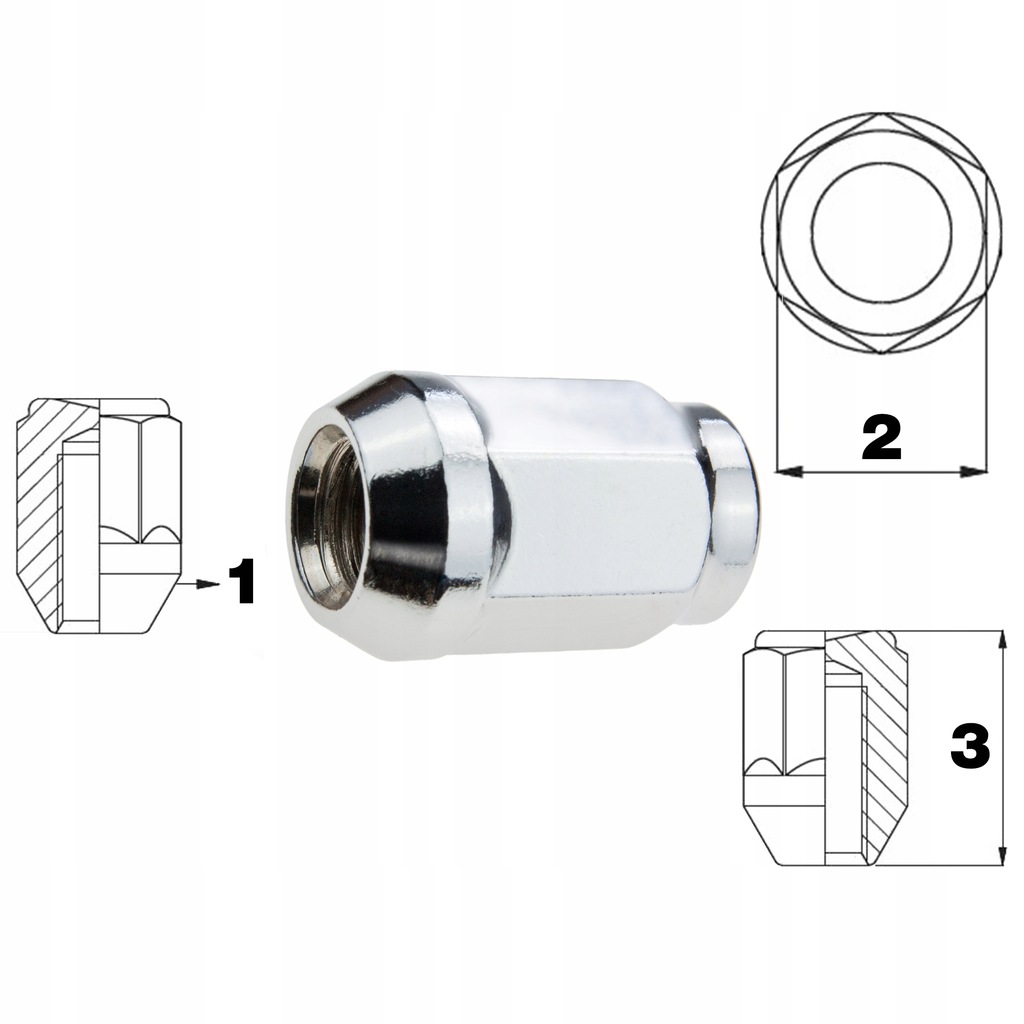 Купить Колесные гайки Jeep Grand Cherokee WG WJ WH 1/2 дюйма: отзывы ...