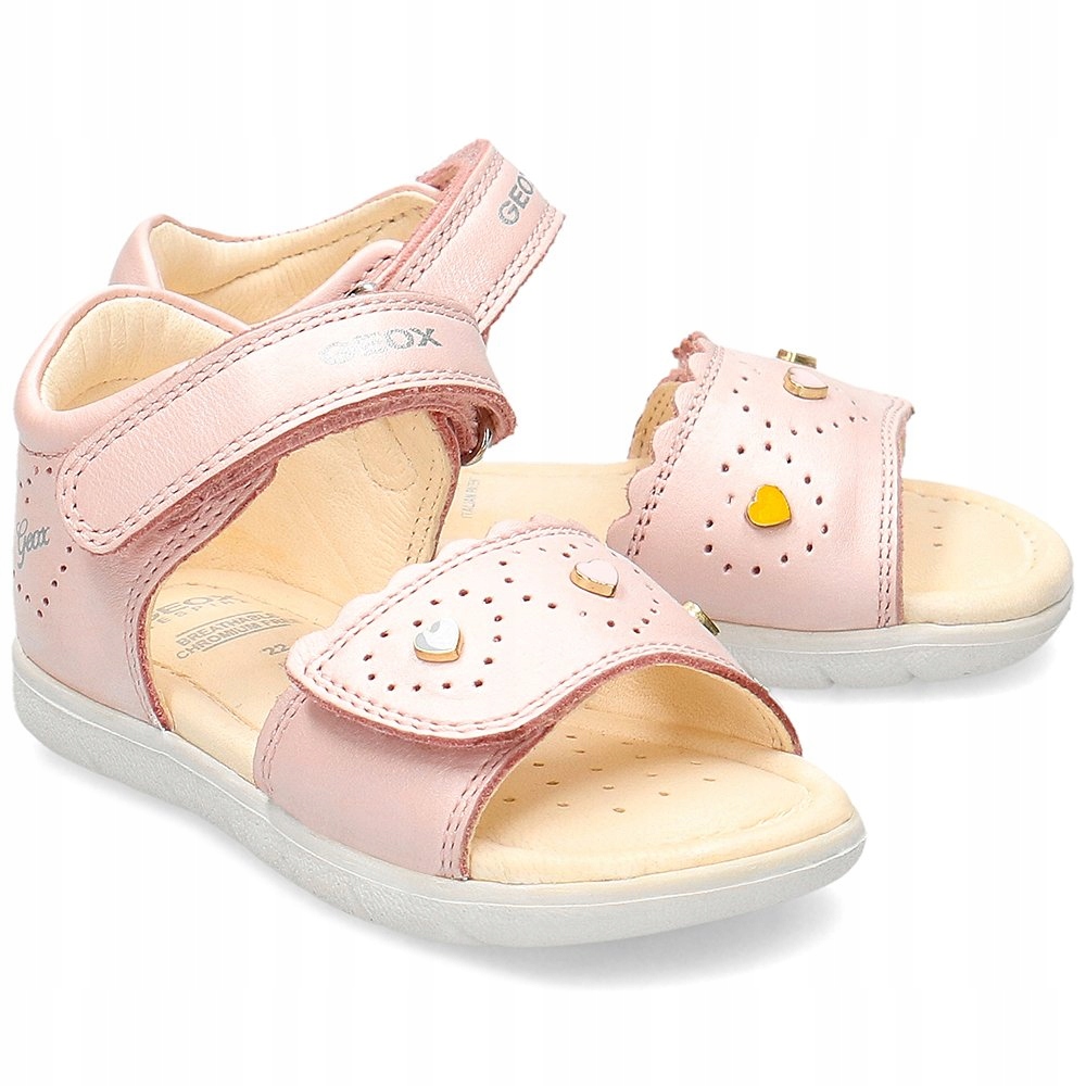 Geox Baby Różowe Sandały Dziecięce R.24