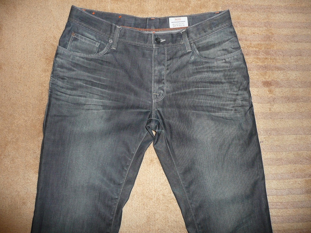 Spodnie dżinsy HUGO BOSS W36/L34=47,5/110cm jeansy