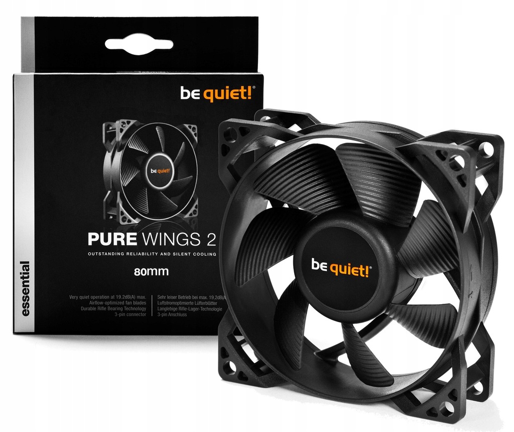 be quiet! PURE WINGS 2 80mm (BL044)
