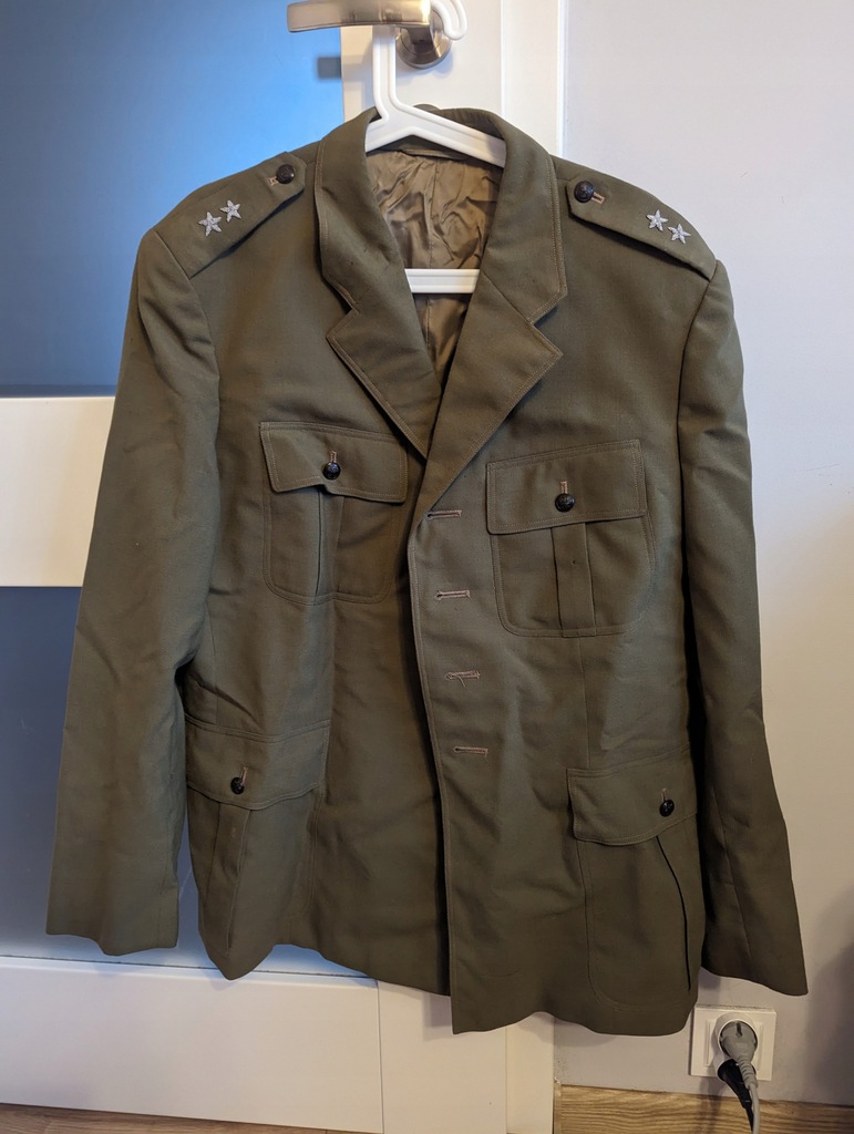 galowy mundur PRL wojsk lądowych