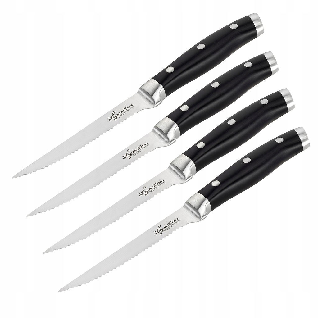 Lagostina Zestaw 4 noży do steków k049s414