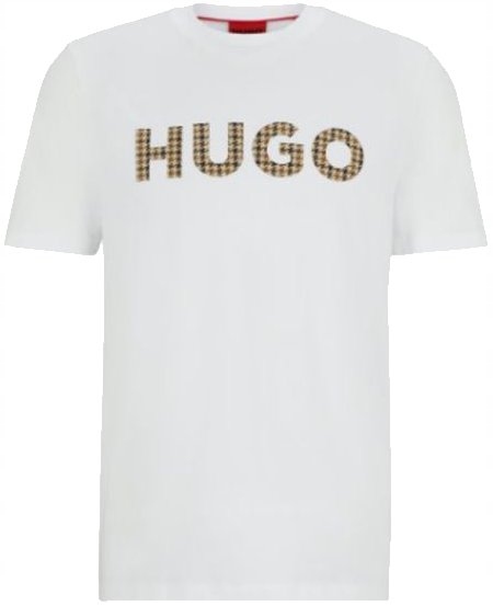 Męski t-shirt sportowy HUGO BOSS koszulka z krótkim rękawem bawełniany r. M