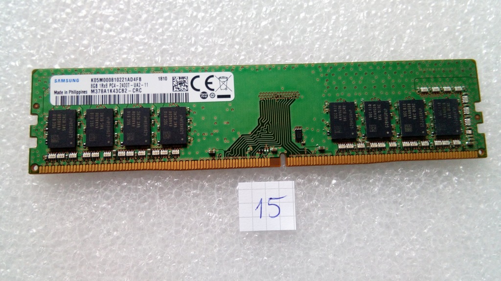 Pamięć Samsung 8GB DDR4 2400 uszkodzona (15)