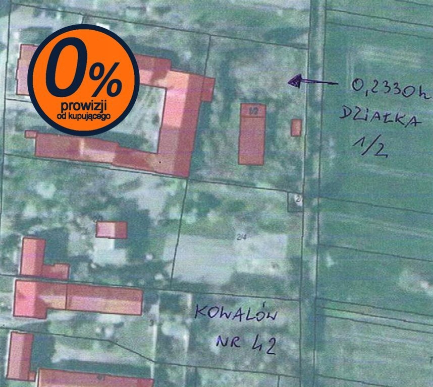 Działka, Kowalów, Wiązów (gm.), 2330 m²