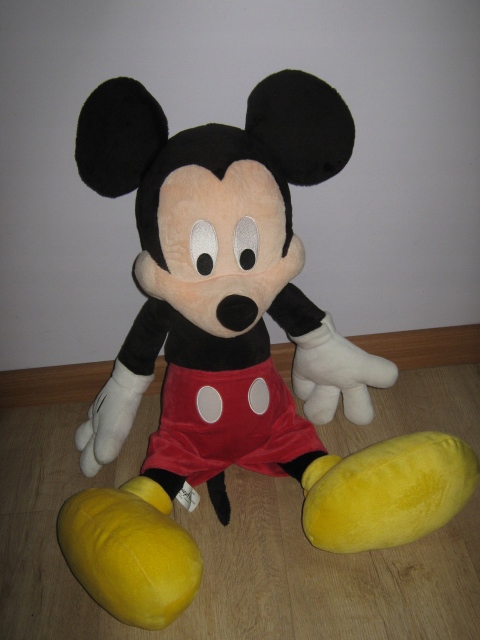 MYSZKA MIKI MASKOTKA ORYGINAL DISNEY OGROMNA 70CM