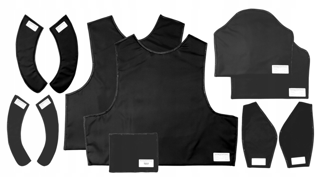 Wkłady Balistyczne DYNEEMA+KEVLAR NIJ IIIA OSPREY MK2-MK4