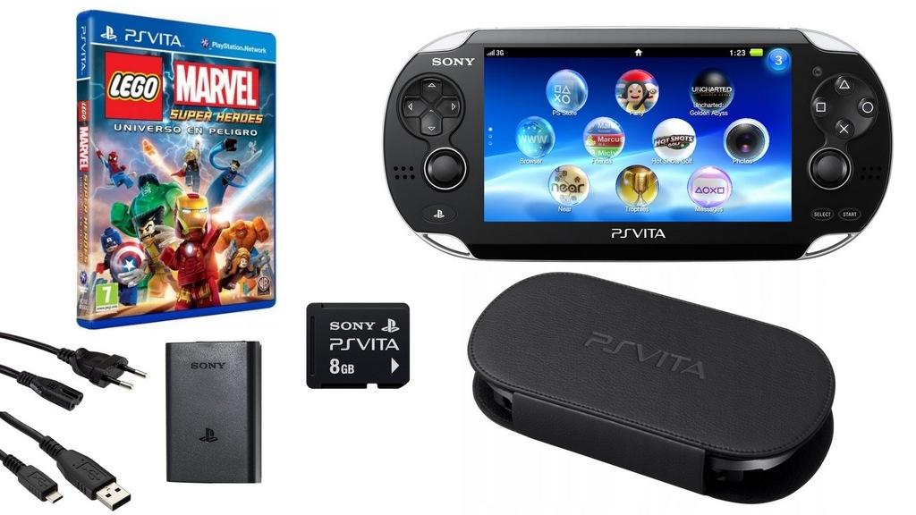 SONY PS VITA 3G/WIFI jak nowa !!! 12106027229 oficjalne archiwum