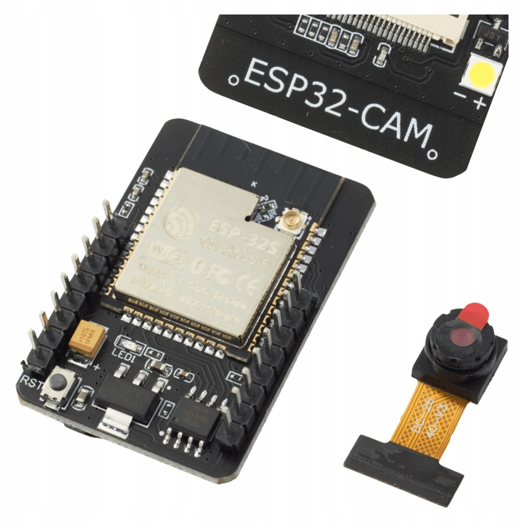 Płytka ESP32 z kamerą ESP32-CAM WiFi + BLE 4.2