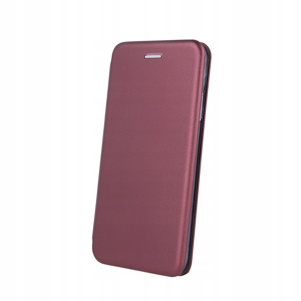 Etui Smart Diva do Motorola Moto G22 burgundowe